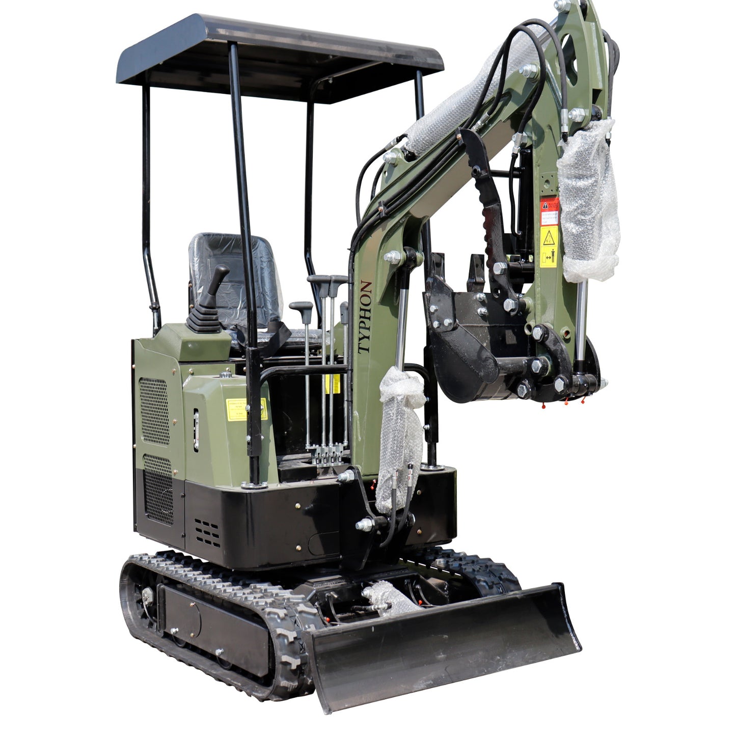 FREE SHIP Mini Excavator 1 Ton Digger 13.5hp Gas Tracked Crawler B&S EPA Engine
