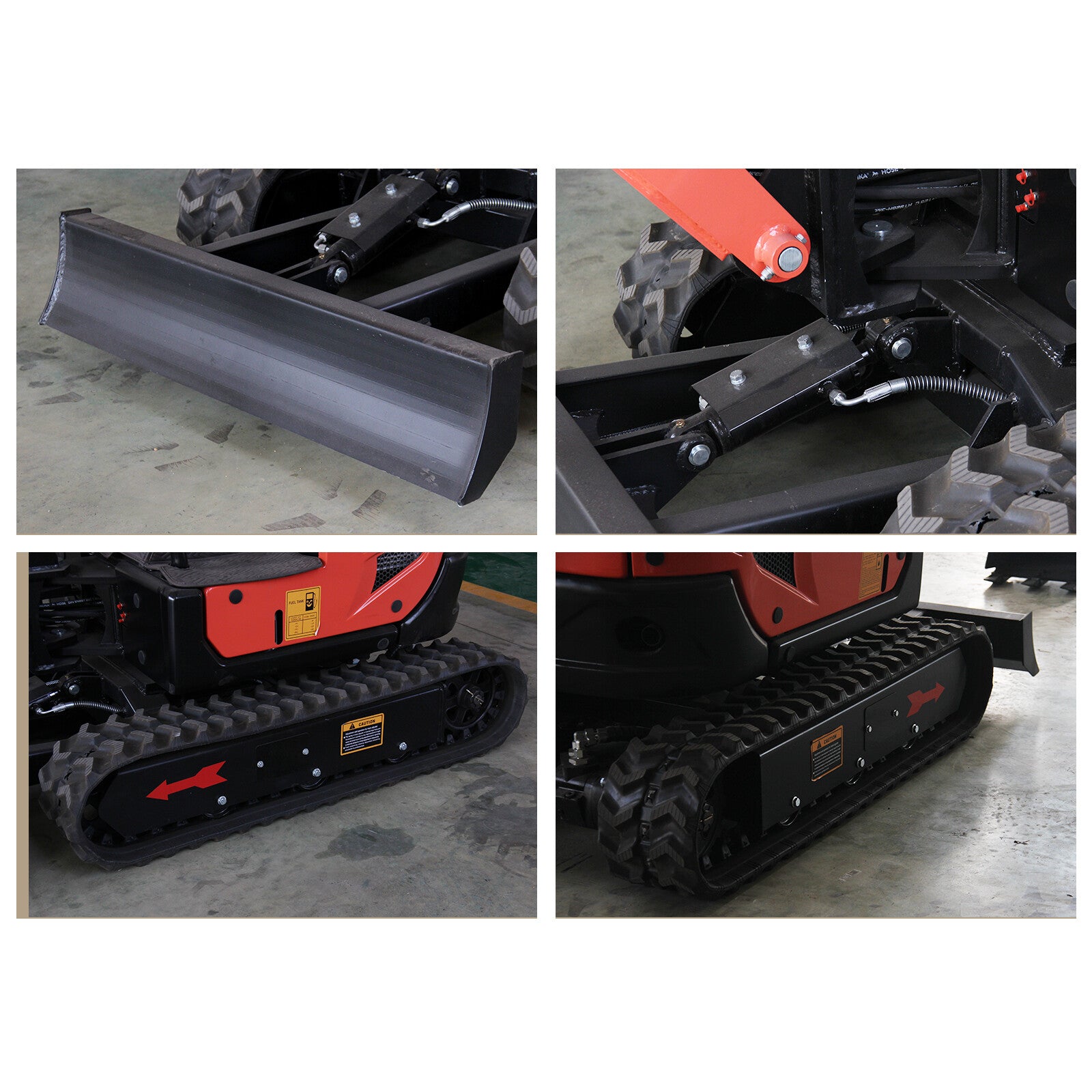 4000 lbs 1.8 Ton Cabin Air Conditioned Thumb KUBOTA D902 Diesel Mini Excavator