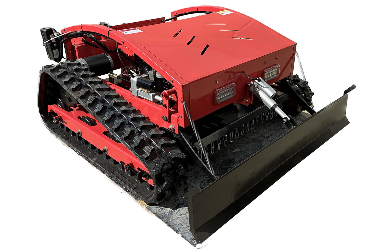 16HP 452cc Gas Power Remote Robotic Lawnmower for All Terrain Slope Lawn Mower