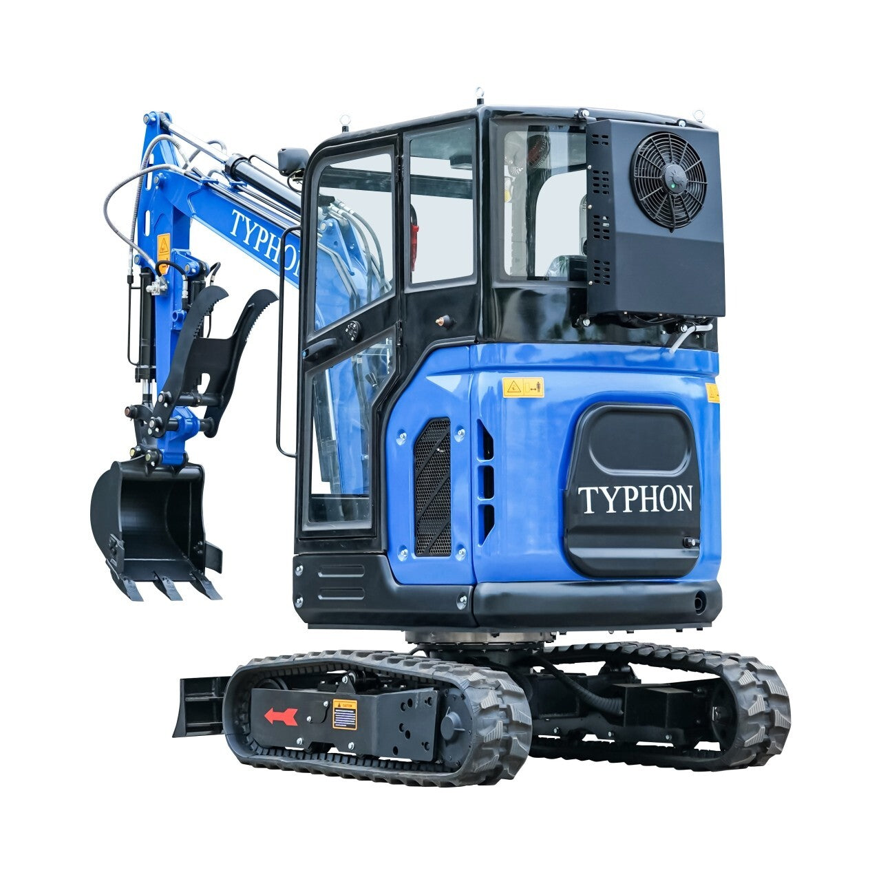 TYPHON TERROR X2 Mini Excavator 2.7 Ton Trench Digger EPA Diesel Kubota V1505