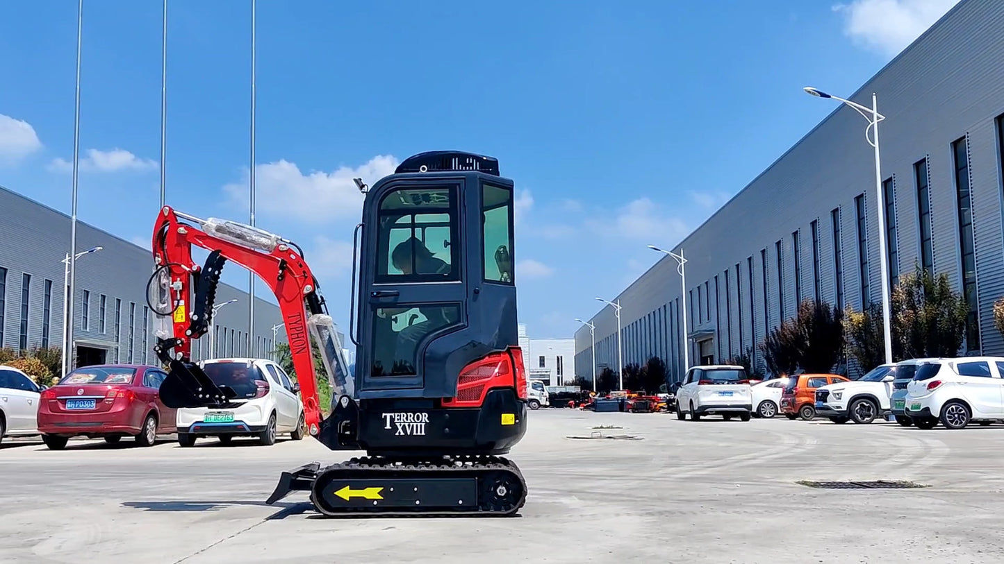 FREE SHIPPING 2 Ton New Mini Excavator, EPA certified USA KUBOTA Diesel Engine