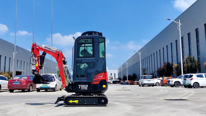FREE SHIPPING 2 Ton New Mini Excavator, EPA certified USA KUBOTA Diesel Engine