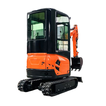 4000 lbs 1.8 Ton Cabin Air Conditioned Thumb KUBOTA D902 Diesel Mini Excavator