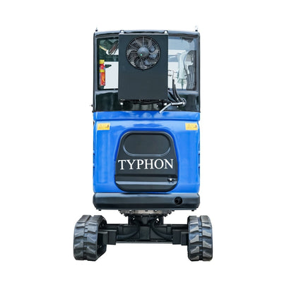 TYPHON TERROR X2 Mini Excavator 2.7 Ton Trench Digger EPA Diesel Kubota V1505