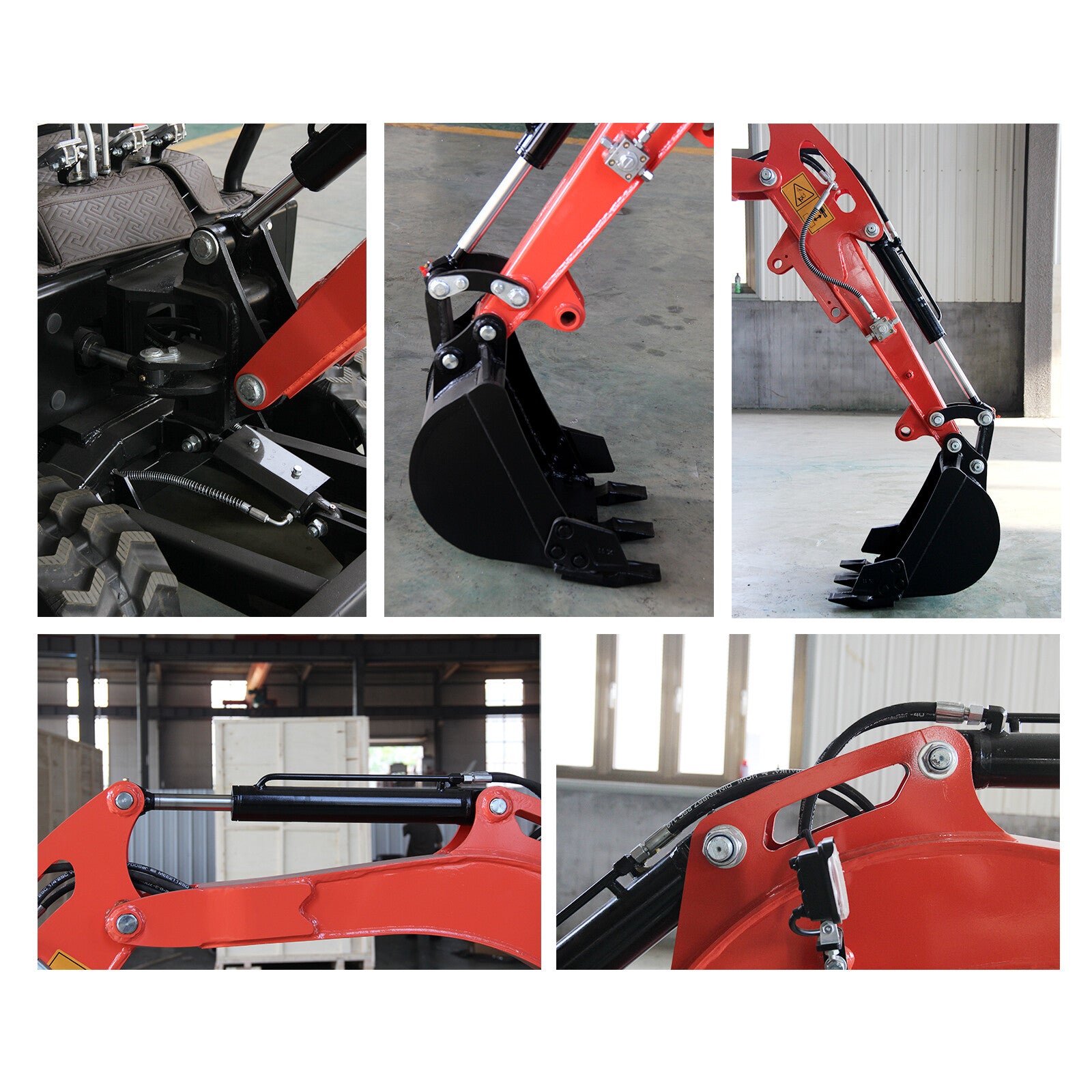 4000 lbs 1.8 Ton Cab Mini Excavator Side Swing EPA KUBOTA D902 Diesel Digger ZTS