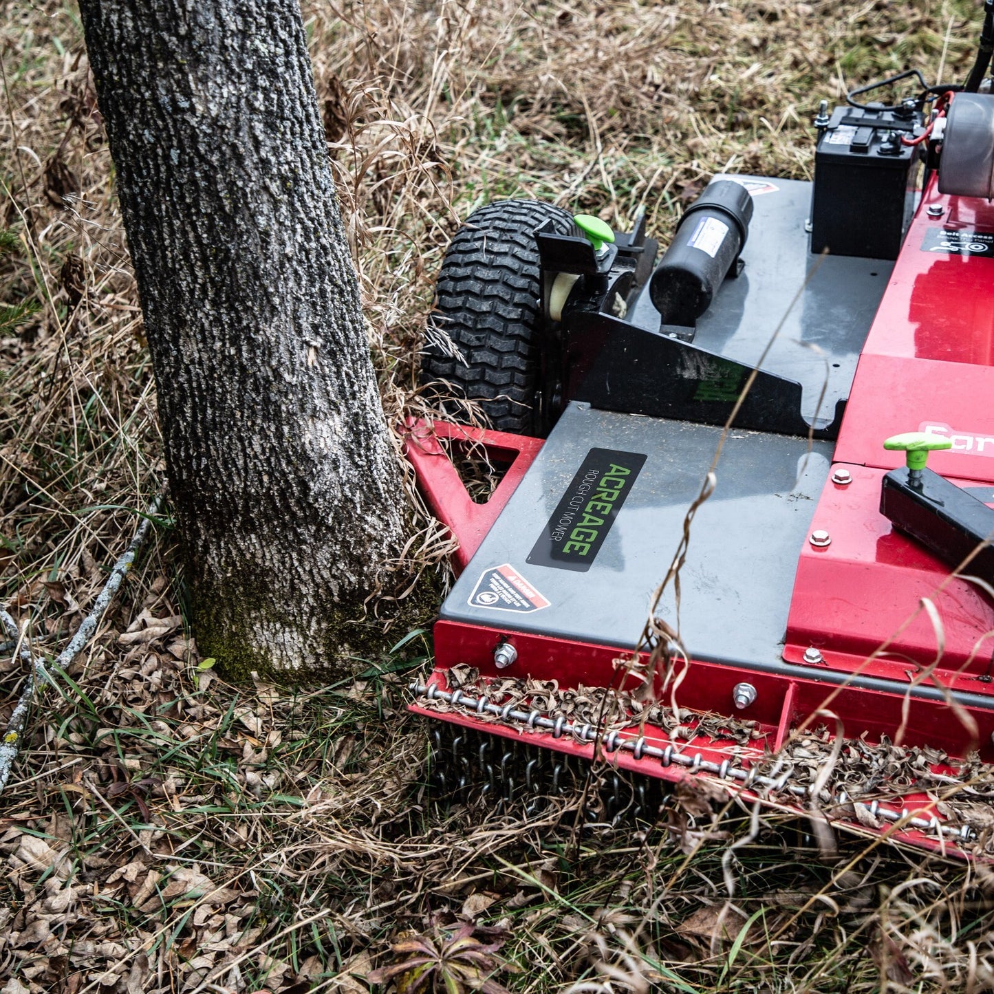 Earthquake Acreage Tow-Behind Rough Cut Mower, 500cc Briggs & Stratton Engine