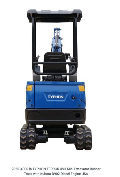 FREE SHIP 2025 New Mini Excavator Crawler EPA certified USA KUBOTA Diesel D902