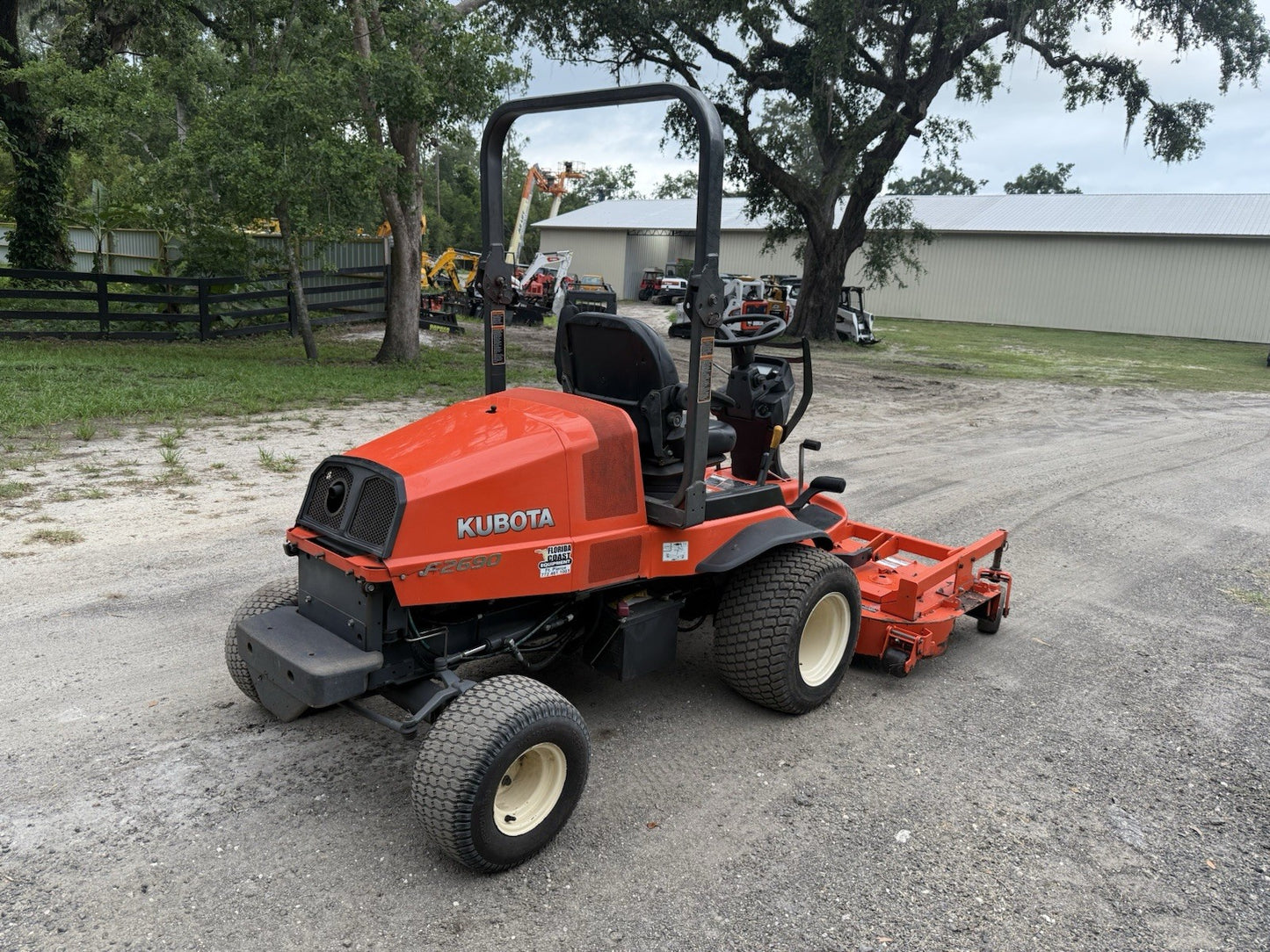 2019 KUBOTA F2960 FRONT MOUNTED MOWER - 4X4 - EXTRA HEAVY DUTY COMMERCIAL MOWER!