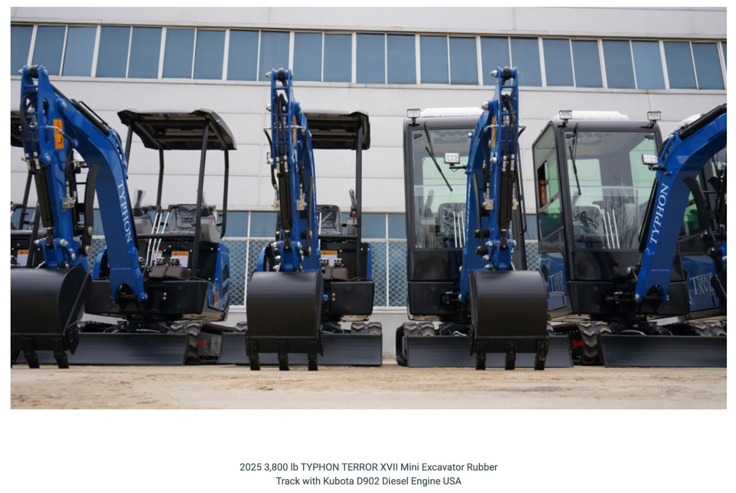 FREE SHIP 2025 New Mini Excavator Crawler EPA certified USA KUBOTA Diesel D902