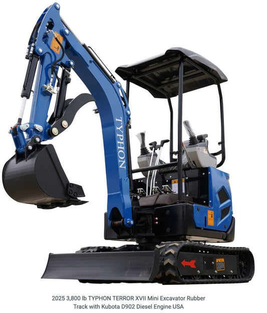 FREE SHIP 2025 New Mini Excavator Crawler EPA certified USA KUBOTA Diesel D902