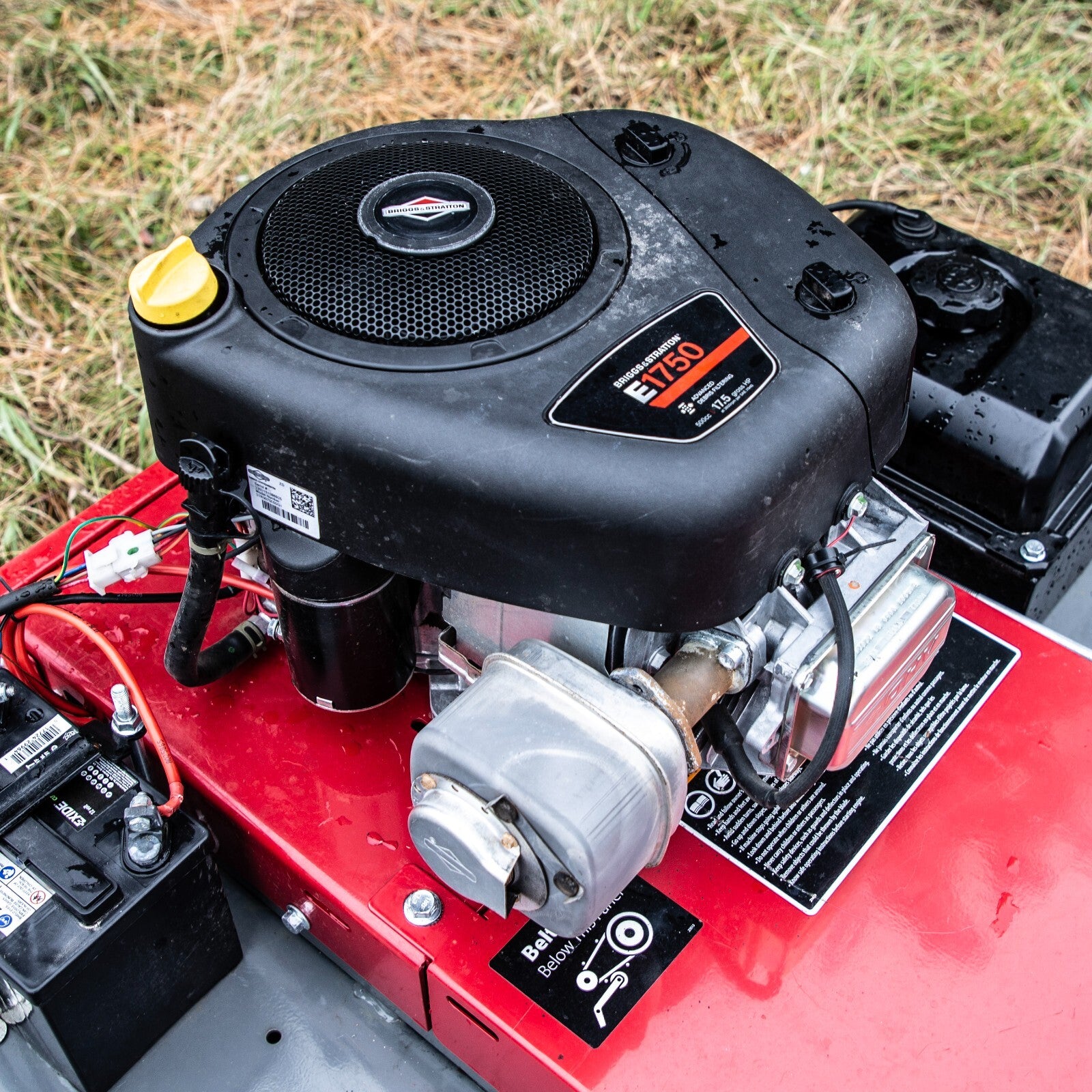 Earthquake Acreage Tow-Behind Rough Cut Mower, 500cc Briggs & Stratton Engine