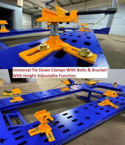 FREE SHIPPING - NEW 18 FEET AUTO BODY FRAME MACHINE + CLAMPS & TOOLS CART
