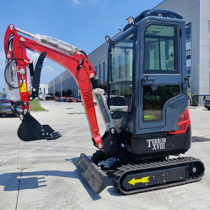 FREE SHIPPING 2 Ton New Mini Excavator, EPA certified USA KUBOTA Diesel Engine