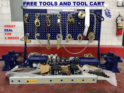 FREE SHIPPING NEW HEAVY DUTY 18 FEET AUTO BODY FRAME MACHINE FRAME RACK